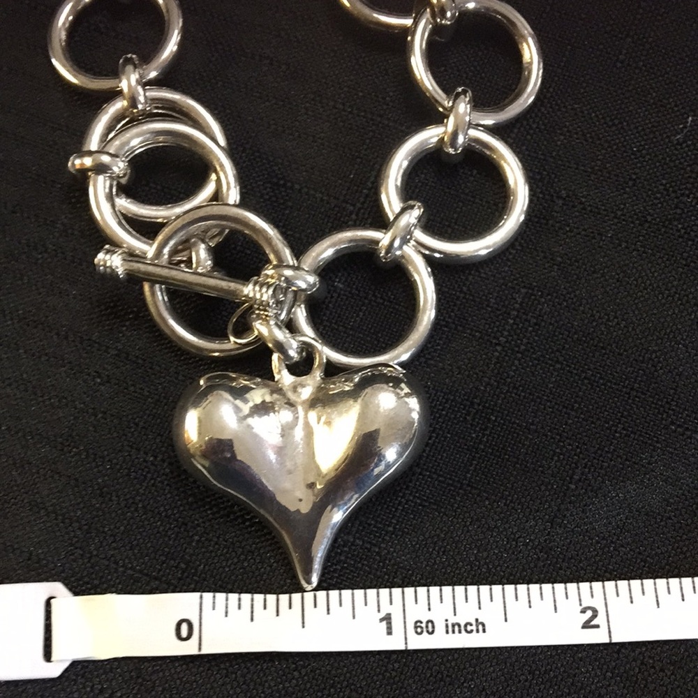 Chunky Heart bracelet - Picture 5 of 5